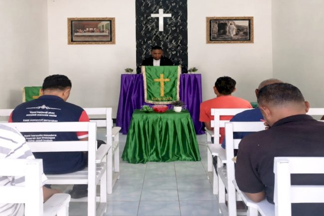 Lapas Wahai Gelar Kebaktian Buka Usbu, Sentuh Kalbu Menuju Manusia Baru