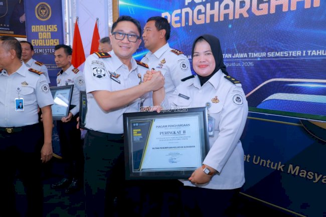 Rutan Perempuan Surabaya Raih Peringkat II Kontribusi Citra Positif Pemasyarakatan Jawa Timur