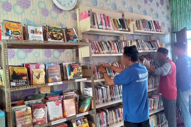 Buka Jendela Pengetahuan, Rutan Marabahan Hadirkan Perpustakaan bagi Warga Binaan