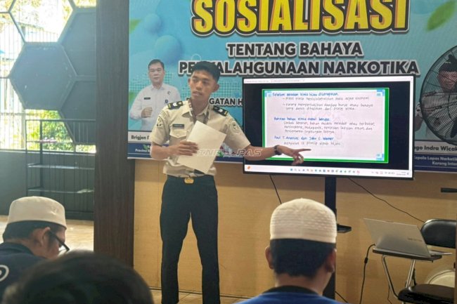 Warga Binaan Program Paket C Pelajari Kimia Hijau, Lapas Narkotika Karang Intan Ajak Peduli Lingkungan