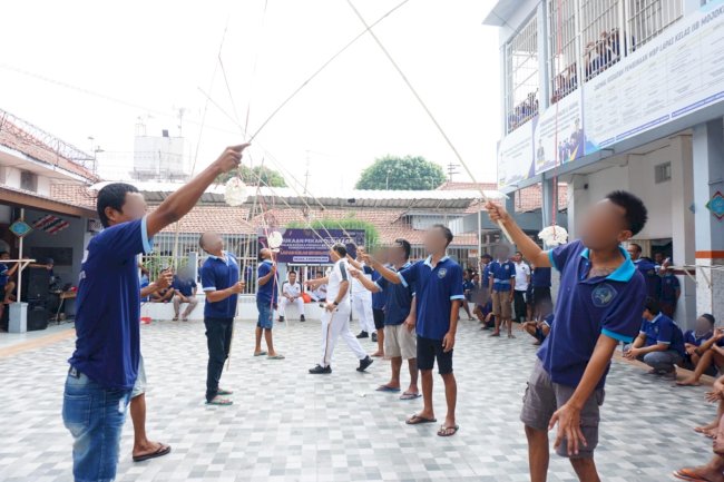 Lapas Mojokerto Buka Pekan Olahraga dan Seni HUT Ke-81 RI