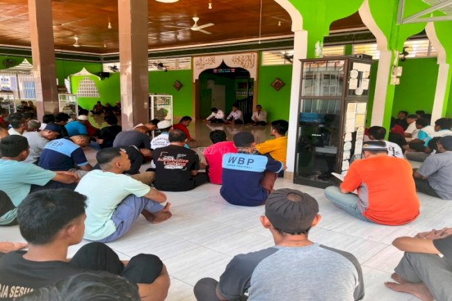 Lapas Tolitoli Perkuat Pembinaan Kepribadian melalui Pembinaan Rohani Islam dan Kristen