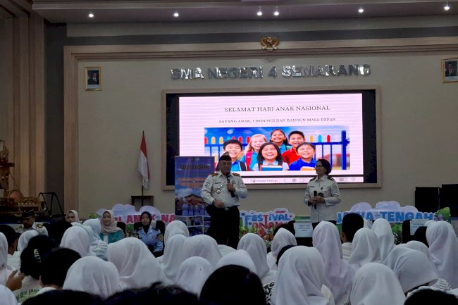 Sanak Bassama Hadir di Hari Anak Nasional, Bapas Semarang Edukasi Generasi Muda