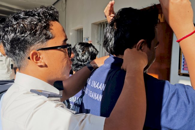 Jaga Kondusivitas Kamtib, Lapas Tabanan Razia Blok Hunian