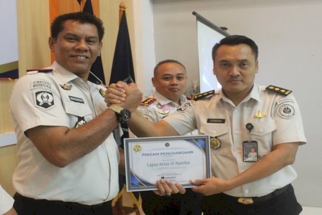  Lapas Namlea Raih Predikat Pembinaan dan Produk Warga Binaan Terbaik se-Maluku