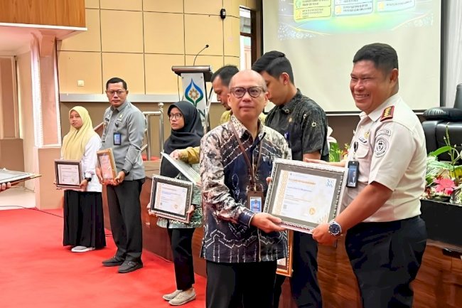 Lapas Banjarmasin Raih Penghargaan Terbaik III Akurasi Rencana Penarikan Dana dari KPPN Banjarmasin