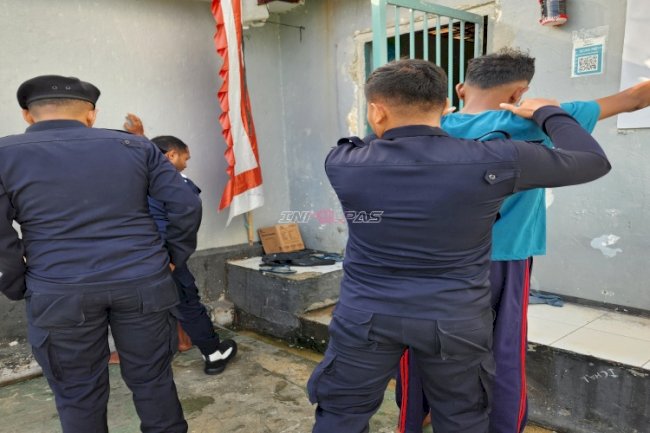 Deteksi Dini Gangguan Keamanan, Kamar Hunian Warga Binaan Lapas Tual Digeledah
