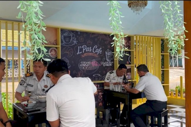 Grand Opening L'Pas Cafe Lapas Luwuk, Wadah Promosi Produk Warga Binaan dan Sarana Pembinaan Humanis