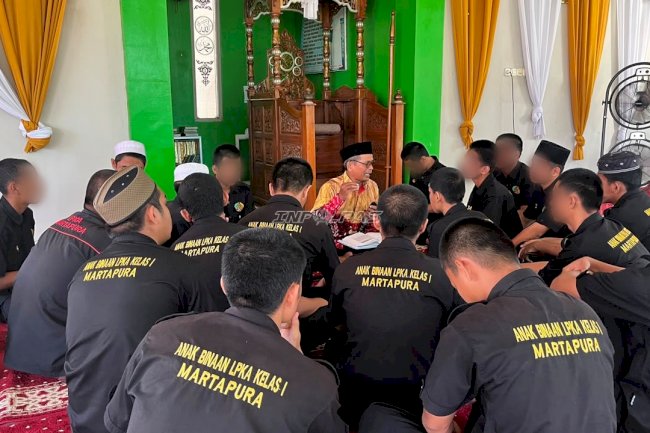 LPKA Martapura Tanamkan Cinta Rasul melalui Kajian Agama