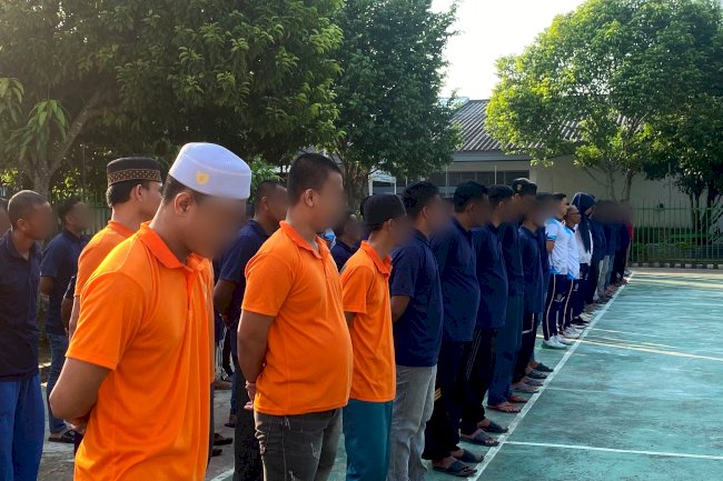 Semarakkan HUT Ke-81 Kemerdekaan RI, Rutan Barabai Buka Pekan Olahraga