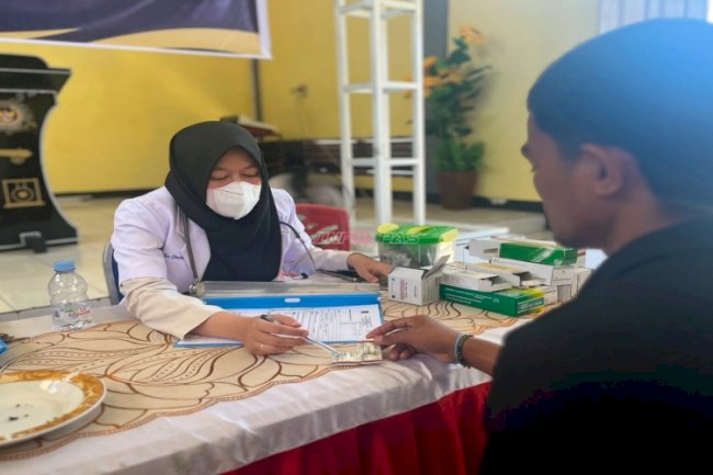Lapas Tual Gelar Pemeriksaan Kesehatan dan Tes Urine Berkala