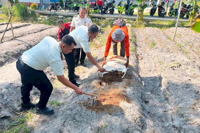LPKA Palangka Raya Bekali Pegawai Teknik Olah Lahan untuk Dukung Ketahanan Pangan