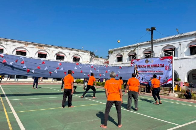 Gelorakan Semangat Kemerdekaan, Pekan Olahraga Narapidana Resmi Dibuka di Lapas Ambarawa
