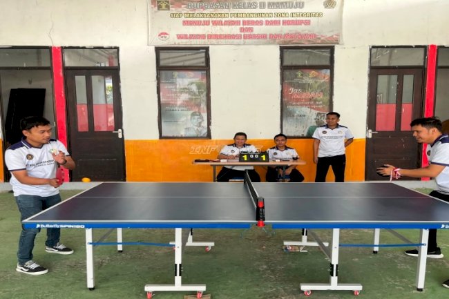 Semarakkan HUT Ke-81 RI, Kakanwil Ditjenpas Sulbar Buka Pekan Olahraga dan Seni