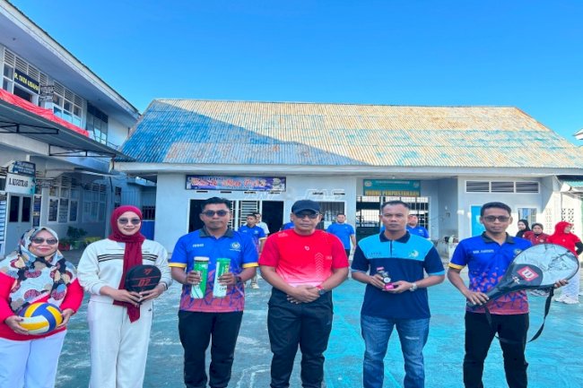 Semarak HUT RI Ke-81, Kalapas Tolitoli Buka Pekan Olahraga Pemasyarakatan