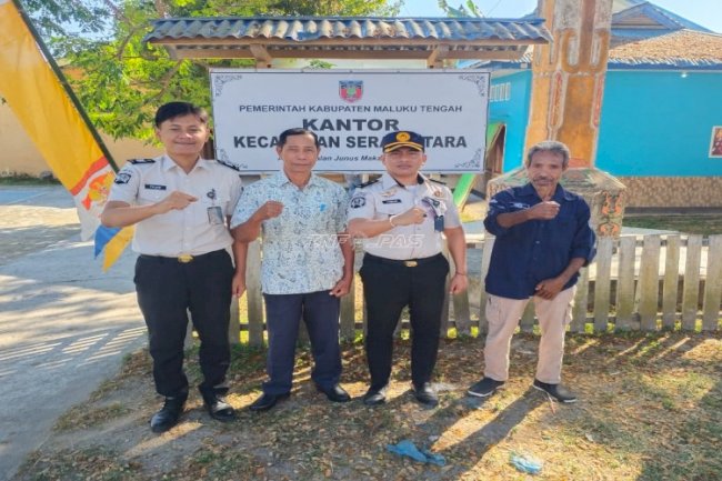Sinergi Jelang HUT RI, Lapas Wahai Siap Ambil Peran Aktif dalam Kepanitiaan Bersama Camat Seram Utara