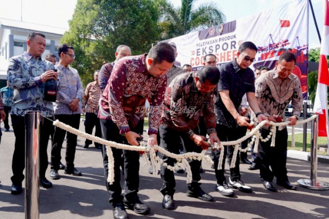 Produk Coco Sheet Lapas Purwokerto Tembus Pasar China, Dirjenpas Lepas Ekspor Perdana