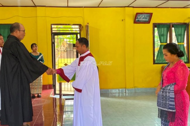 Dua Petugas Lapas Labuhan Bilik Ditahbiskan Jadi Sintua HKBP, Siap Ayomi Jemaat dan Warga Binaan