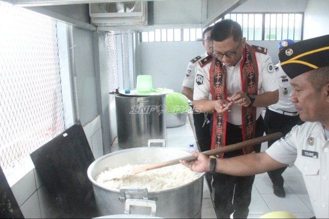 Kanwil Ditjenpas Maluku Perkuat Layanan Gizi melalui Dapur Sehat BESTI
