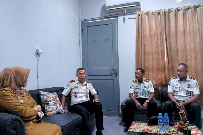 Bahas Penyerahan Remisi, Kalapas Bandanaira Koordinasi dengan Camat Banda