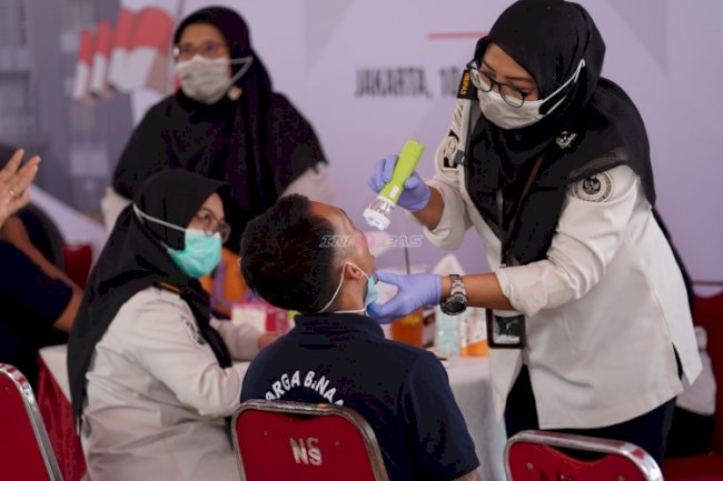 Semarak HUT Ke-81 RI, Kemenimipas Gelar Skrining Katarak dan Cek Kesehatan Gratis