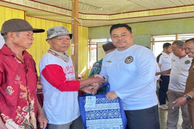Kemerdekaan dalam Bingkai Kepedulian, Lapas Batulicin Berbagi untuk Warga Karya Bakti