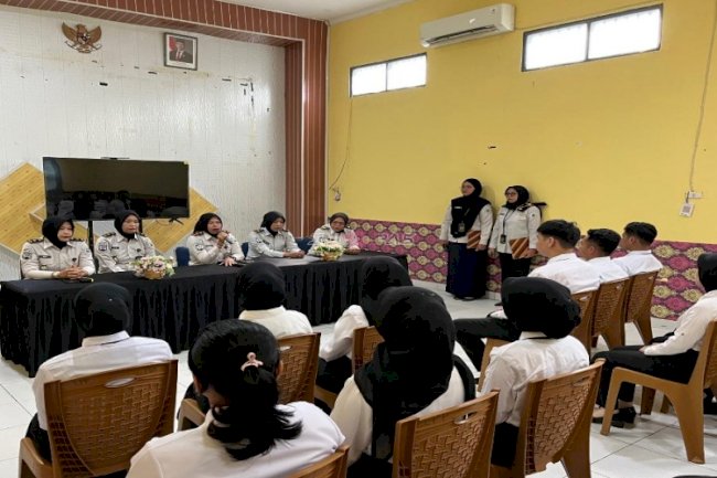 Kalapas Perempuan Pangkalpinang Tekankan Disiplin dan Kepatuhan Aturan kepada Peserta Magang