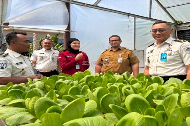  Lapas Pangkalpinang bersama Biro Adpim Setda Kep. Babel Matangkan Penyerahan RU dan Tinjau Ketahanan Pangan