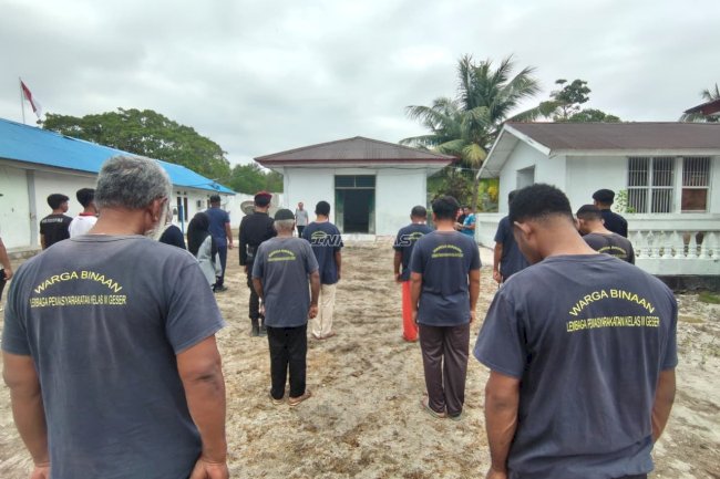 Sambut HUT Ke-81 RI, Lapas Geser Gelar Pembukaan Porseni bagi Petugas dan Warga Binaan