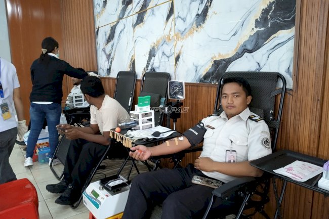 Donor Darah HUT RI, Rutan SoE Kumpulkan 25 Kantong Darah
