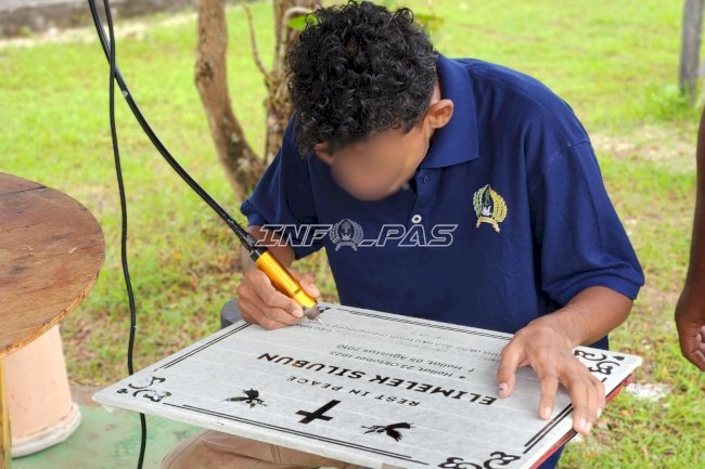 Lapas Tual Latih Keterampilan Prasasti, Pastikan Warga Binaan Siap Kerja