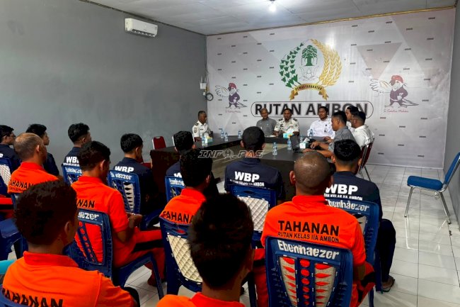 Rutan Ambon Terima Kunjungan KSP, Bahas Akses Bantuan Hukum bagi Masyarakat Miskin