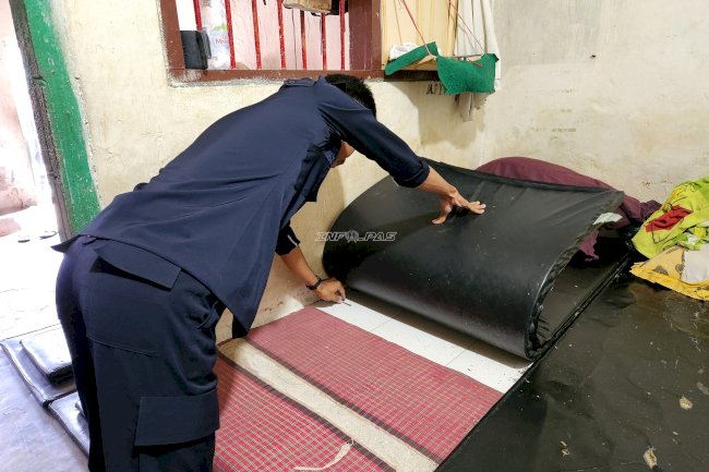 Lapas Tual Geledah Kamar Hunian, Sejumlah Barang Terlarang Diamankan