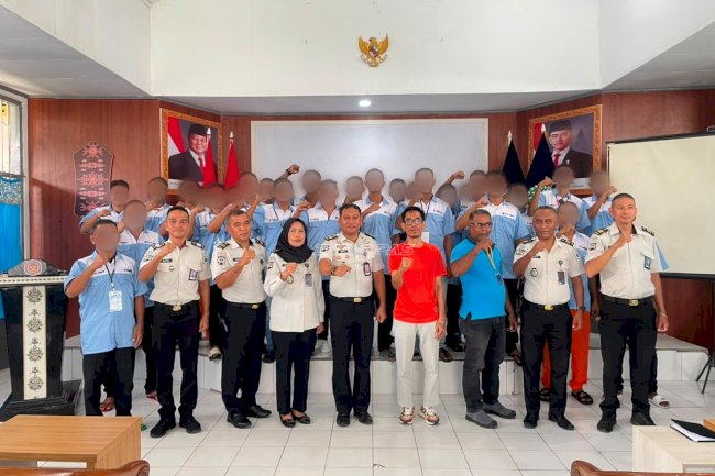 Ikuti Pelatihan Pengelasan dan Mebel, Warga Binaan Rutan Ambon Hasilkan Produk Bernilai Guna