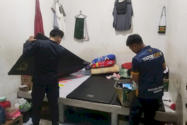 Jaga Hunian Tetap Aman, Lapas Namlea Gelar Razia Malam