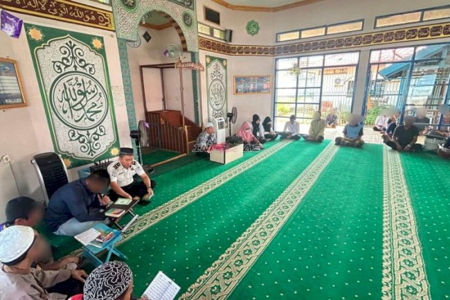 Rutan Marabahan bersama Kemenag Batola Perkuat Iman Warga Binaan melalui Arba Mustamir