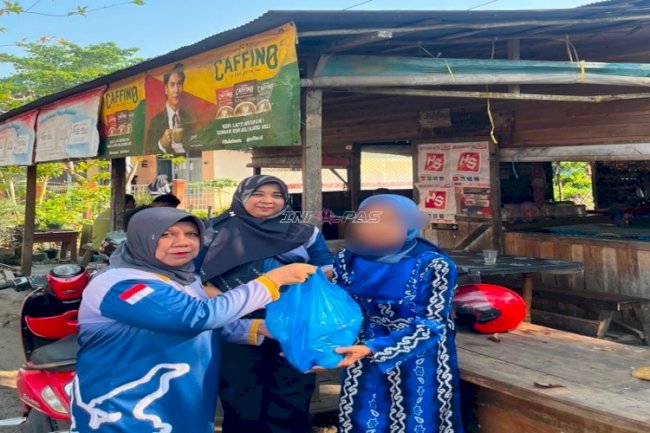 Sisihkan Sebagian Rezeki, Bapas Amuntai Bagikan Sembako Semarak HUT Ke-81 RI