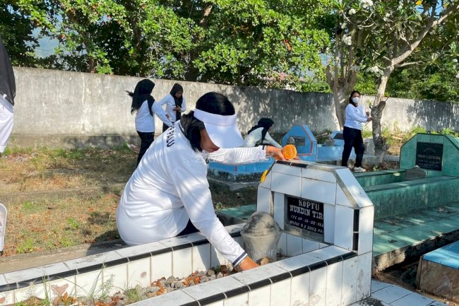 Semarak Kemerdekaan, Lapas Perempuan Palu Gelar Aksi Bersih TMP hingga Rumah Ibadah
