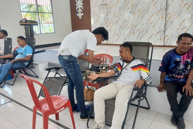 Lewat Donor Darah, Lapas Perempuan Ambon Tumbuhkan Semangat Peduli Sesama