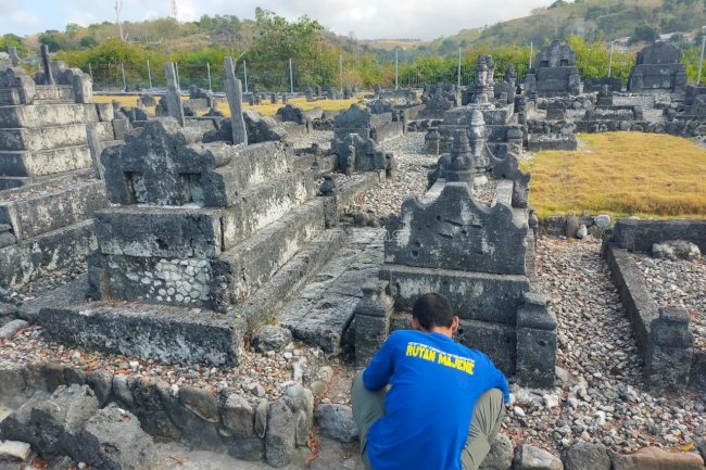 Aksi Bersih Pemasyarakatan, Rutan Majene Rawat Cagar Budaya