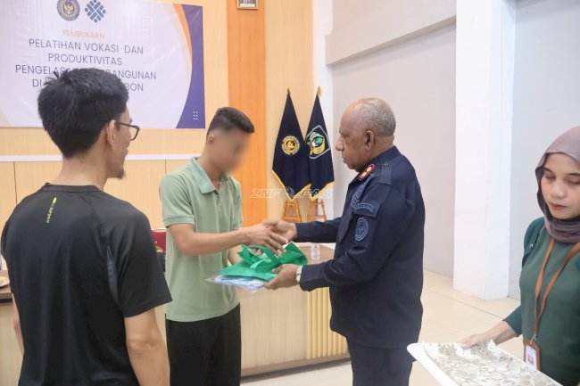 LPKA Ambon dan BPVP Buka Pelatihan Vokasi bagi Anak Binaan