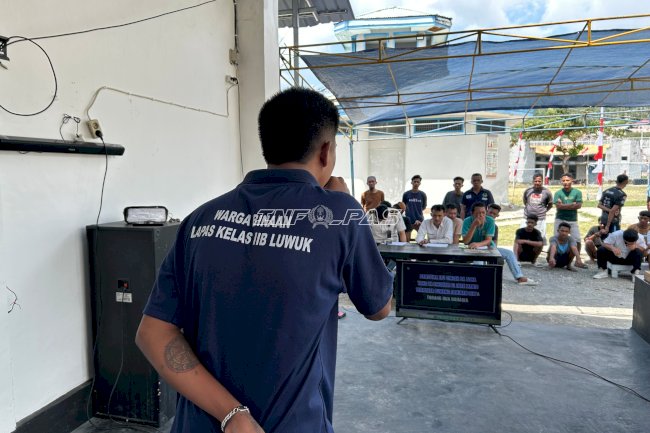 Semarak HUT Ke-81 RI, Lapas Luwuk Gelar 'Lapas Idol' bagi Warga Binaan