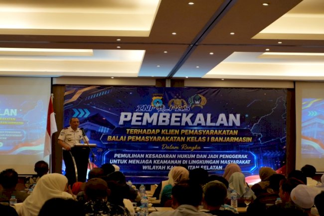 Bapas Banjarmasin Gandeng Polda Kalsel Bekali 150 Klien, Dorong Perubahan Positif di Masyarakat