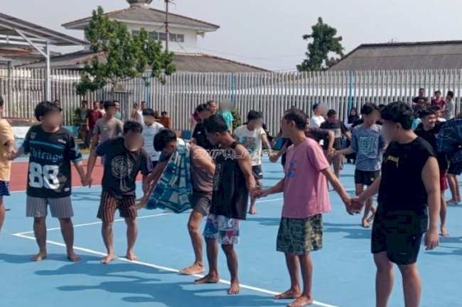  Dari Panggung Karoke Hingga Estafet Sarung, Lapas Pangkalpinang Kobarkan Semangat Kemerdekaan