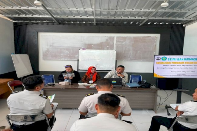 Lapas Narkotika Karang Intan Dorong Peningkatan Kompetensi Petugas melalui Sosialisasi Program Kuliah STIMI Banjarmasin