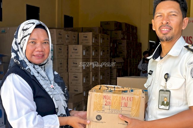 Perkuat Layanan Kesehatan, Lapas Namlea Terima Bantuan Obat dari Dinkes