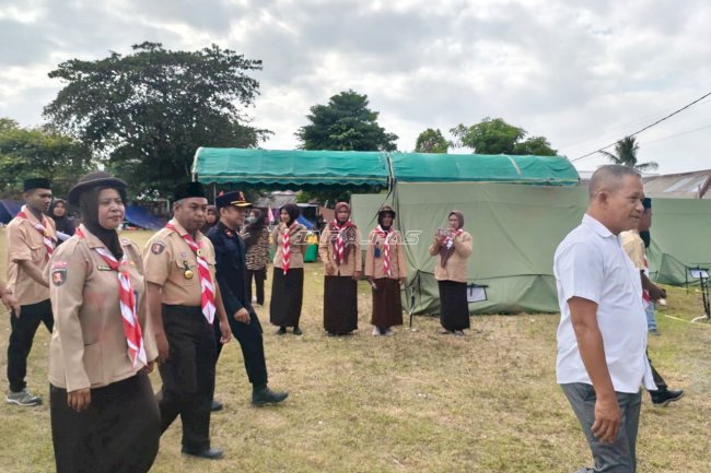 Hadiri Upacara HUT Ke-65 Pramuka, Lapas Geser Dukung Pembinaan Karakter Generasi Muda Wilayah Seram Timur