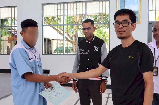 Lapas Ambon Tutup Pelatihan Kelistrikan, Warga Binaan Kantongi Sertifikat