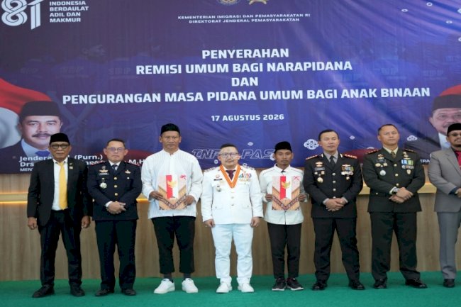 Sebanyak 230 Warga Binaan Lapas Luwuk Terima Remisi Hari Kemerdekaan