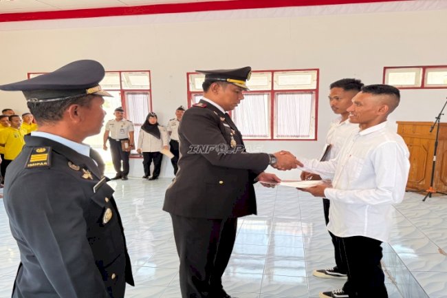 Sebanyak 104 Narapidana Lapas Namlea Terima Remisi Umum, Satu Langsung Bebas